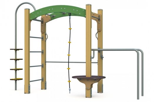 Рукоход для игровой - спортивной площадки  РУ-1.9