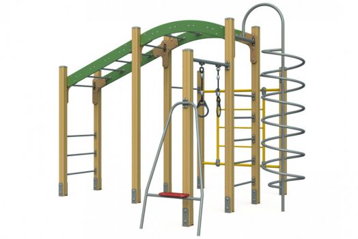 Спортивный комплекс СП-1.18 для детской площадки