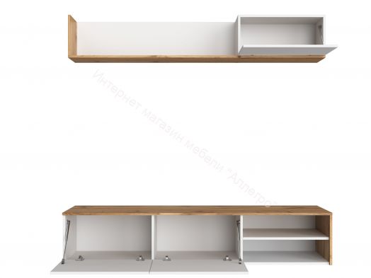 Гостиная VICCO Дуб Вотан/Белый