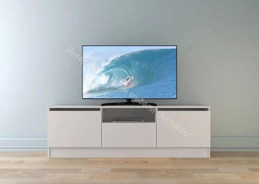 Тумба ТВ Ларго Белый