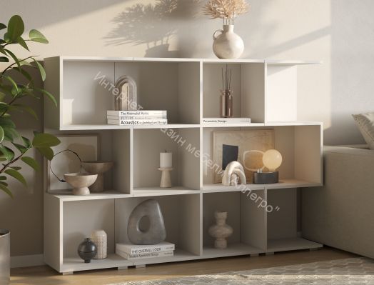 Комплект стеллажей СТ-1 СТ-2 QUANT Белый