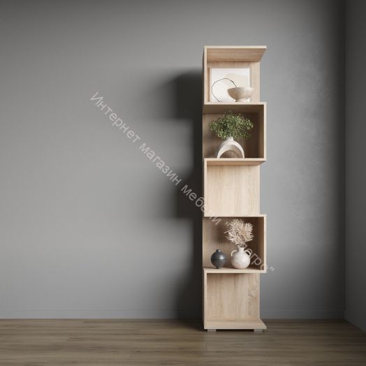 Комплект стеллажей СТ-1 СТ-3 СТ-4 QUANT Дуб Сонома