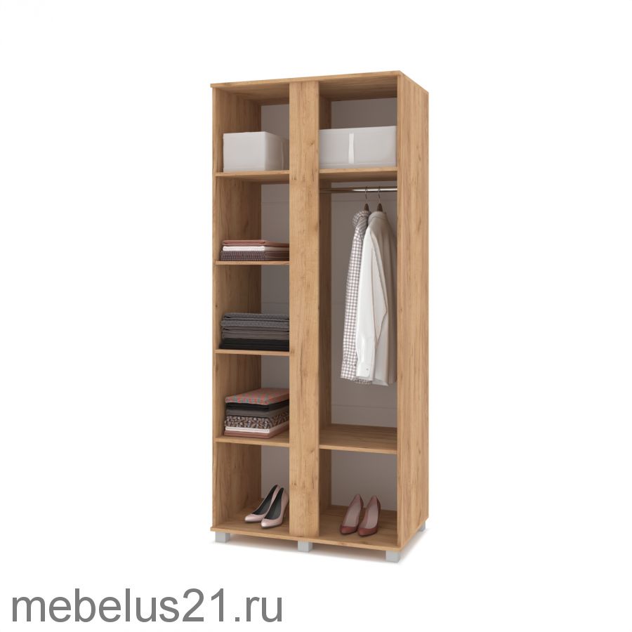 Шкаф 2-х створчатый Пандора П21