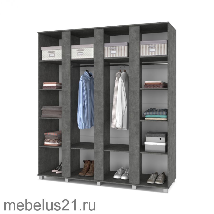 Шкаф 4-х створчатый Пандора П41