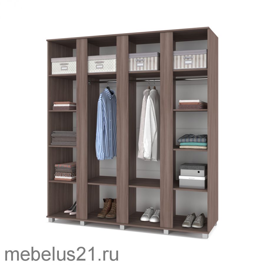 Шкаф 4-х створчатый Пандора П43