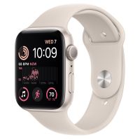 Часы Apple Watch SE 2022 40mm Starlight Aluminum Case with Sport Band M/L