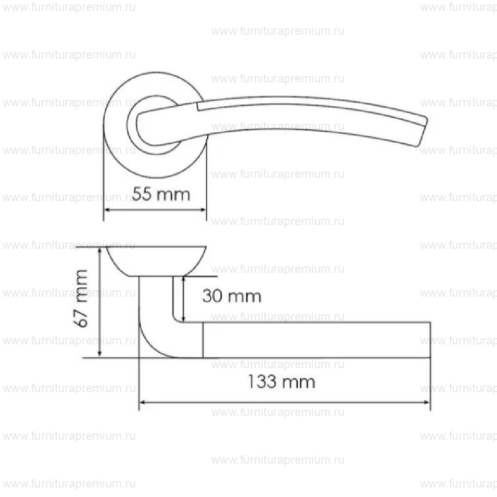 Ручка Morelli Palazzo MH-02P