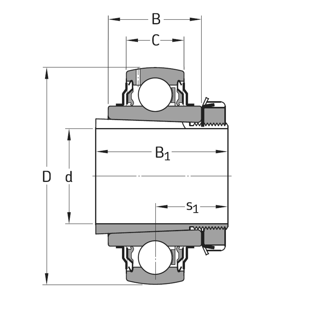Подшипник YSA 205-2FK