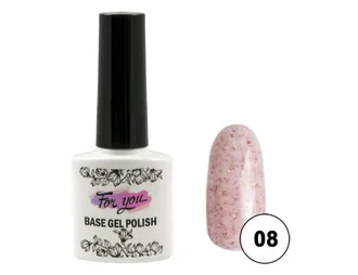 Гель-Лак Base For You Candy Rubber 8