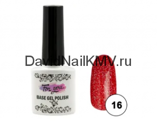 Гель-Лак Base For You Diamond Rubber 16