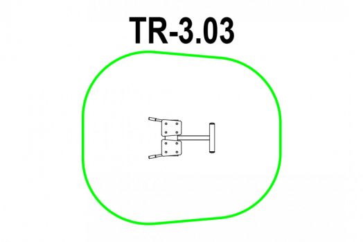 Тренажер уличный «Гиперэкстензия» ТР-3.03