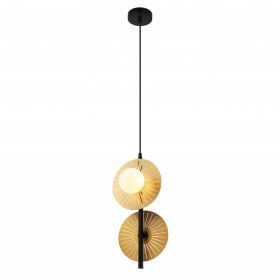 Светильник Подвесной Favourite Sonnenblume 2356-2P Золото, Черный / Фаворит.