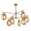 Люстра Потолочная F-Promo 4485-8C Латунь, Металл / Фаворит