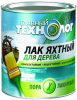 Лак Яхтный для Дерева Главный Технолог 0.75л Полуматовый, Алкидно-Уретановый, Износостойкий, Водостойкий.