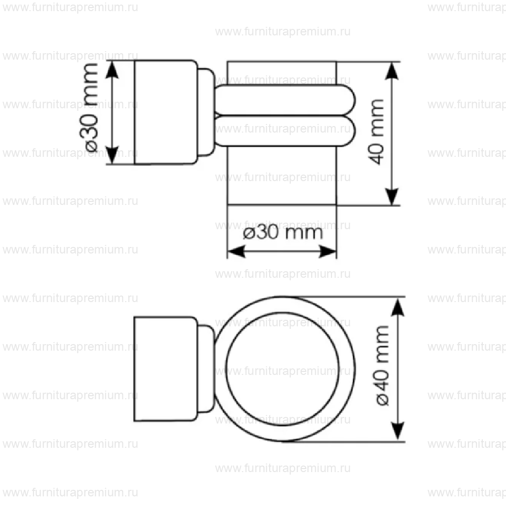 Дверной ограничитель Morelli MDS-4