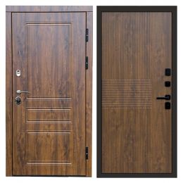 Входная дверь Termo-door Орегон Дуб Мастино Дуб с терморазрывом Металлическая