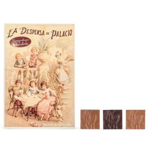 Шоколадные плитки ассорти в коробке-пазл La Despensa De Palacio Rompecabezas box - 110 г Испания