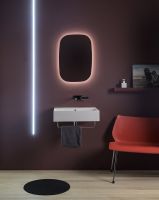 Подвесная раковина Flaminia AppLight 60 AP6047 60х47х14 см схема 4