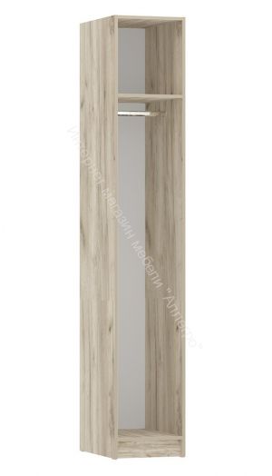 Шкаф трёхдверный 3-и зеркальные дверцы ВЕНЕЦИЯ Дуб серый Крафт/Серый графит