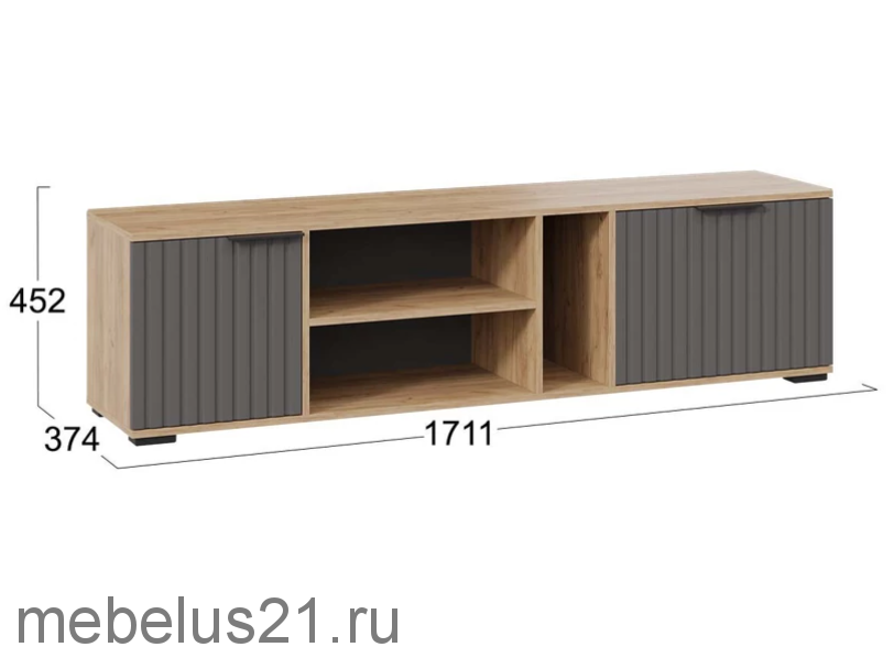 Гостиная Хилтон №3  Графит