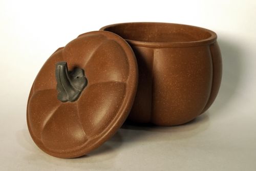 Чайница "Тыква" Глина 600 мл