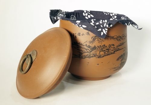 Чайница"Древний колокол"Глина 600 мл