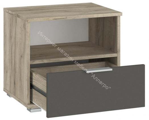 Спальня К-1 ВЕНЕЦИЯ Дуб серый Крафт/Серый графит