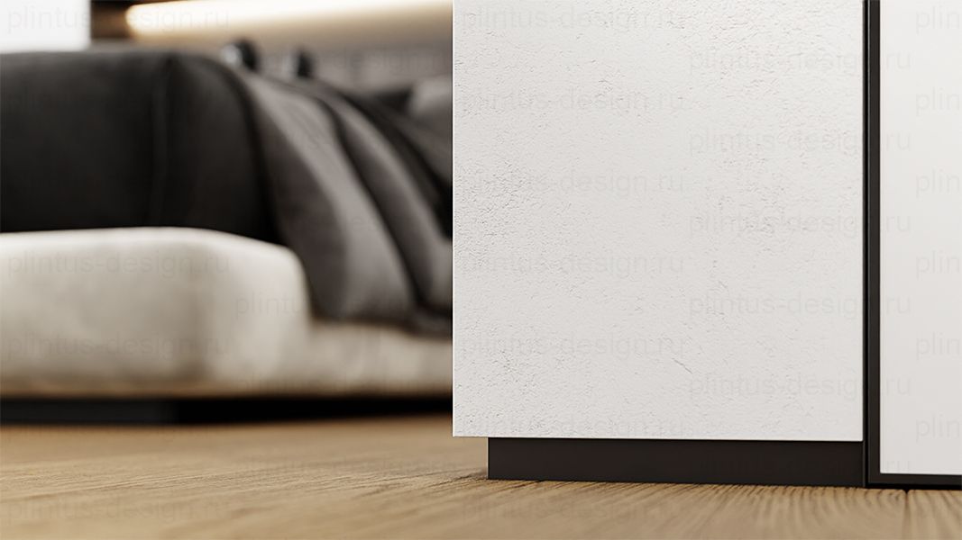 Теневой плинтус Фесо 20 мм Чёрный