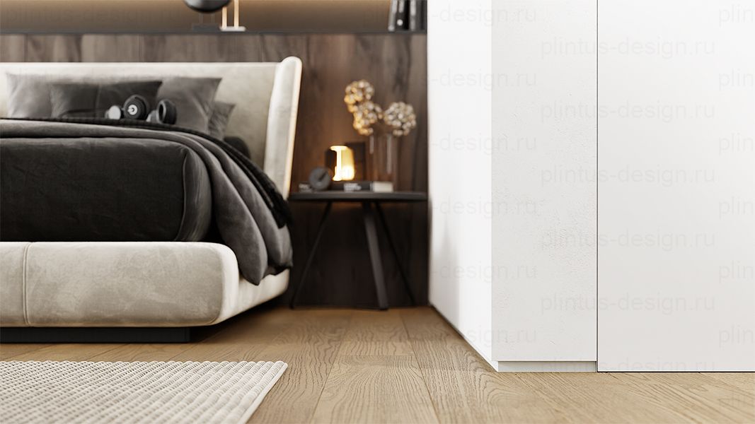 Теневой плинтус Фесо 20 мм Белый