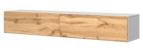 Тумба ТВ 180 SOMERO Белый/Дуб Вотан