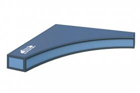 Элемент для скейт площадки Rounded Ledge