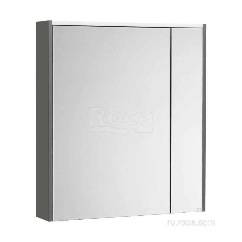 Зеркальный шкаф Roca Ronda 70 белый глянец/антрацит ZRU9302969