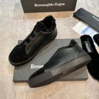 Высокие зимние кеды Zegna