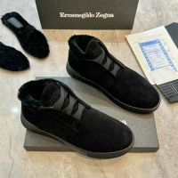 Высокие зимние кеды Zegna