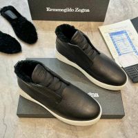 Высокие зимние кеды Zegna