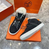 Мужские зимние ботинки Hermes