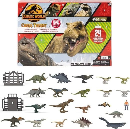 Адвент-календарь Jurassic world Мир Юрского Периода Mattel JBG37