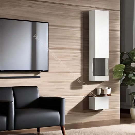 Шкаф-витрина SOMERO корпус Белый