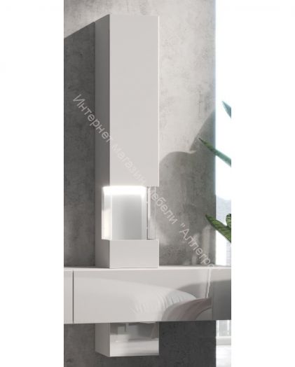 Стенка для гостиной SOMERO Белый/Белый глянец