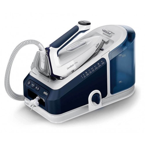 Парогенератор Braun IS7282BL белый, голубой