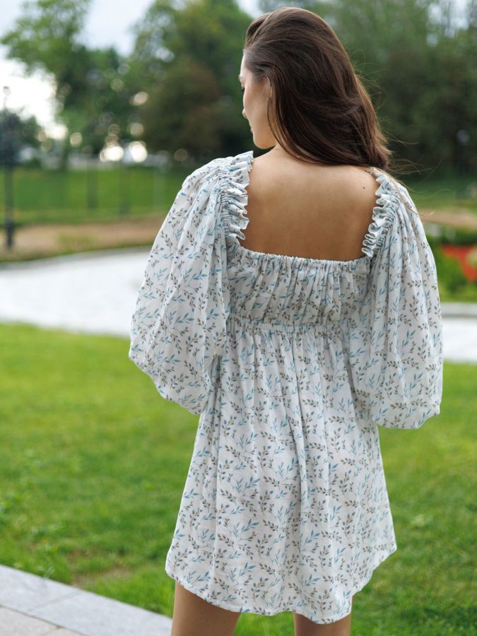 Платье Estate из бамбука короткое