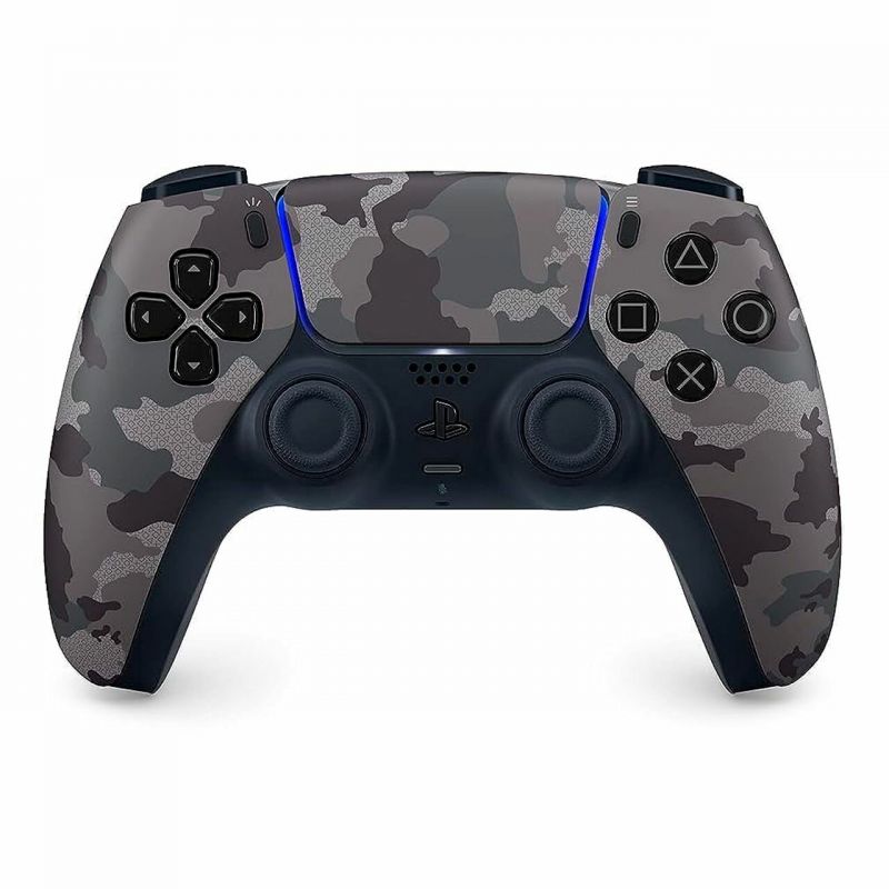 Беспроводной контроллер, геймпад Sony DualSense PS5 Gray Camouflage (серый камуфляж)