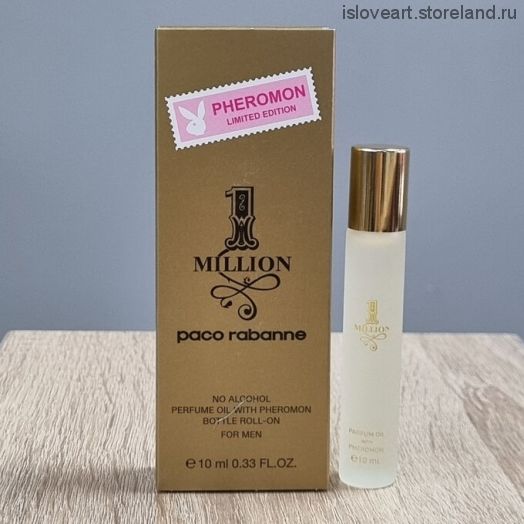 Парфюмерное масло Paco Rabanne 1 Million с феромонами, мужской аромат, 10мл.