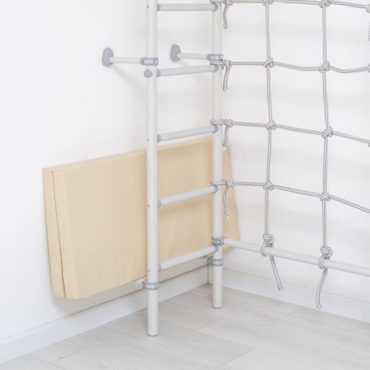 Мат (мягкий щит)  1000*1000*60, в 2 сложения (белый)