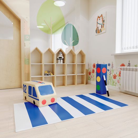 Мягкий игровой комплекс  «Грамотный пешеход»