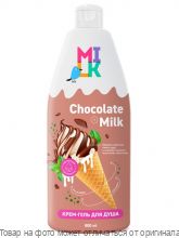 Clever Milk Крем-гель для душа Молоко и шоколад 800мл