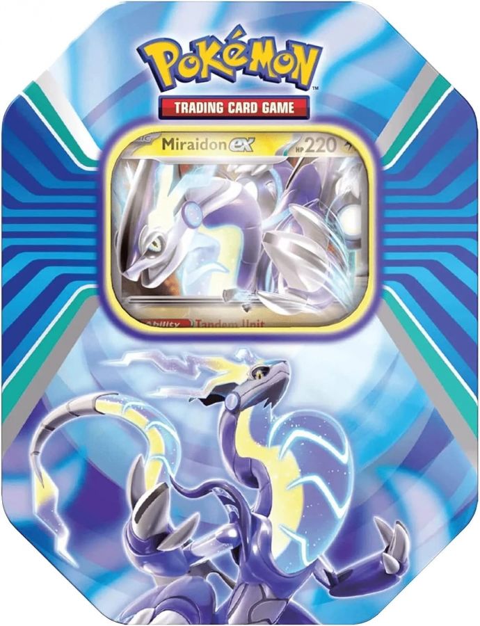 Pokemon TCG. Paldea Legends Tin: Miraidon ex [ENG]