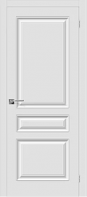 Межкомнатная Дверь Эмаль Bravo Скинни-14  White, 600x2000, 700x2000, 800x2000, 900x2000мм  (полотно) / Браво.