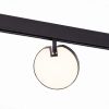Светильник Магнитный Трековый ST-Luce ST359.436.15 Черный LED 1*15W 3000K 760Lm Ra>80 120° IP20 L150xW28xH211 48V / СТ Люче.