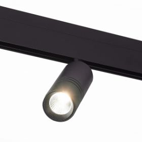 Светильник Магнитный Трековый ST-Luce ST365.446.12 Черный LED 1*12W 4000K 1 020Lm Ra>90 36° IP20 D44xH130 48V / СТ Люче.